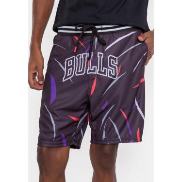 Imagem de Bermuda NBA Sintética Over Chicago Bulls Masculino-Masculino
