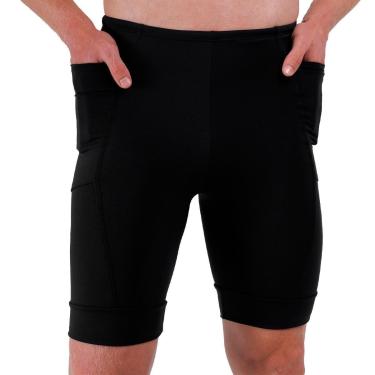 Imagem de Bermuda De Corrida Triway Sports Compressão Bolso Masculino-Masculino