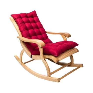 Imagem de Almofada Para Cadeira De Balanço Externa Em Tecido Suede, Almofada Esp