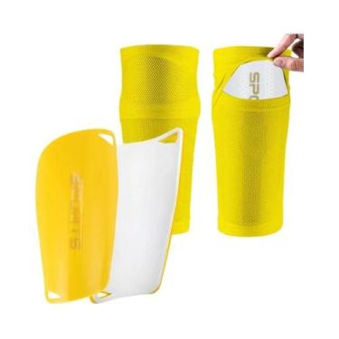 Imagem de Caneleiras De Futebol Para Crianças E Jovens Com Mangas Para Meninos, 