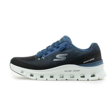 Imagem de Skechers Tênis masculino Glide-Step Pro Waverra, Preto/azul, 47