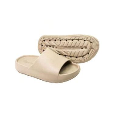 Imagem de Chinelo Masculino Slide Nuvem Naik, Bege, 40
