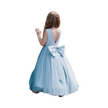 Imagem de Vestido De Festa Formal Para Menina Adolescente Tamanho 5-12 Anos Gran