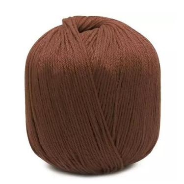 Imagem de Fio bella amigurumi cor 0712 capucino 203 metros 100 gr pingouin