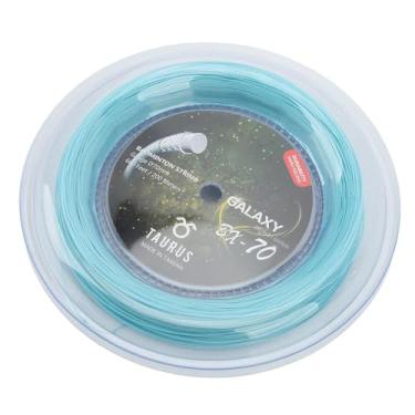 Imagem de SPYMINNPOO Corda de Raquete de Badminton de Nylon Elástico Alto para Tiros Potentes, Comprimento de 200 M, Design de Cores Brilhantes (#6)