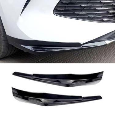 Imagem de Kit de carroceria de spoiler difusor de para-choque dianteiro para carro compatível com Qin L DMI 2024+ protetor de para-choque acabamento de canto acessórios de carro Tunning (preto brilhante)