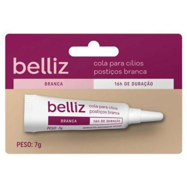 Imagem de Cola para Cílios Postiços Belliz - Branca, 7g