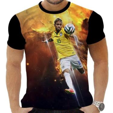 Imagem de Camiseta Camisa Personalizada Neymar Jogador Brasil 6 - OBDS, INF 10