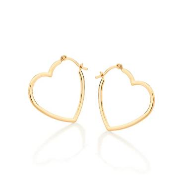 Imagem de Brinco Banhado a Ouro 18k Formato Argola - 523182