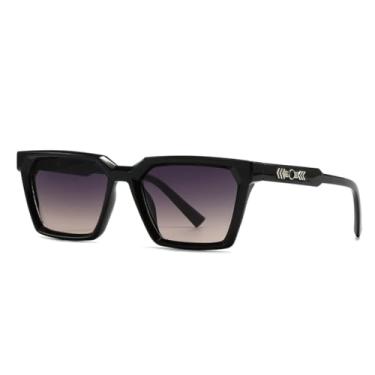 Imagem de JRLLFD Óculos de sol decorativos para homens estilo retrô decorativo (fotocrômicos)