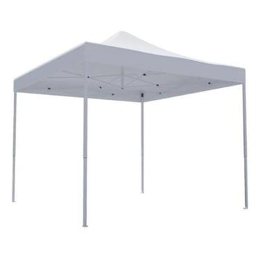 Imagem de Gazebo De Aco Importado Branco 3,2X3X3M Importado Polinesia