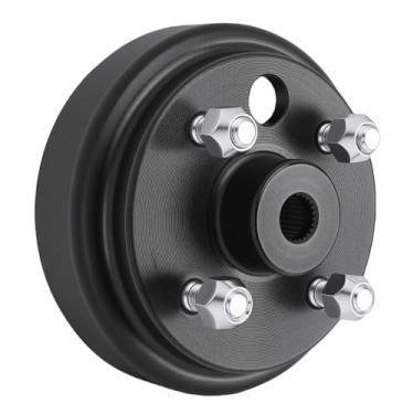 Imagem de Zhjvihx Acessórios para Carrinho de Golfe, Substituição do Conjunto do Cubo Tambor de Freio Carrinho de Golfe para EZGO TXT PDS 1982 e Posterior Elétrico 1982 1993 Ajuste de Gás