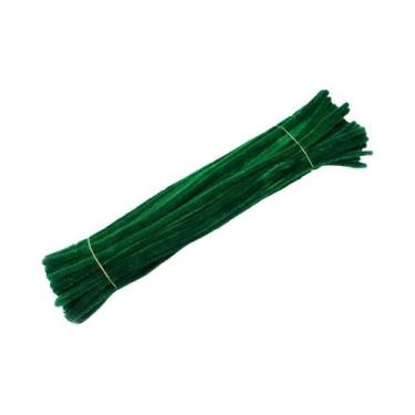 Imagem de 100 Peças De Hastes De Chenille Coloridas E Fofas Para Artesanato DIY,