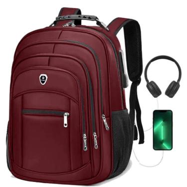 Imagem de Mochila Executiva Notebook Escolar Viagem Passeio Grande Reforçada-Unissex