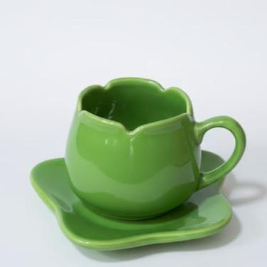 Imagem de Xícara Tulipa em Cerâmica Artesanal (VERDE)