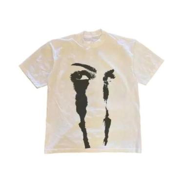 Imagem de Camiseta Feminina Y2K Harajuku Gótica De Manga Curta Com Estampa De Ol