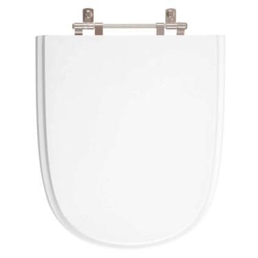 Imagem de Assento Sanitario Poliester Ezedra Branco Para Vaso Ideal Standard