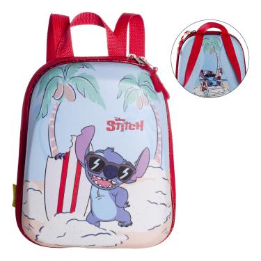 Imagem de Mochila Escolar Stitch Praia Maxtoy 3857ax24