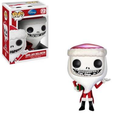 Imagem de Funko Pop Disney 72 Santa Jack Skellington
