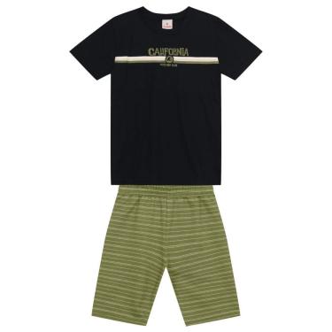 Imagem de Conjunto infantil menino com estampa em gel Brandili