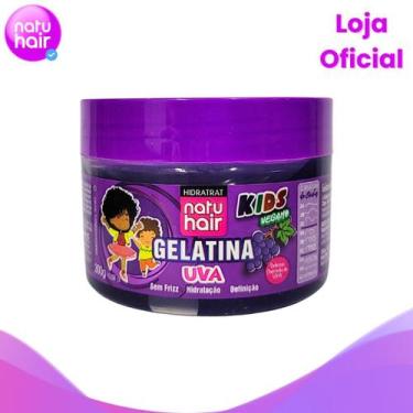 Imagem de Gelatina NatuHair Kids Uva 300g