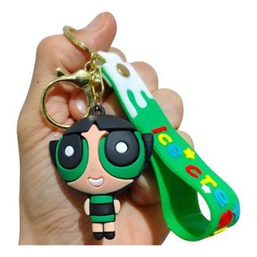Imagem de Chaveiro 3d Docinho Meninas Superpoderosas Personagem Chave Carro Bols