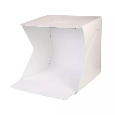 Imagem de Mini Estúdio Fotográfico Portátil 40cm com Luzes de LED