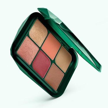 Imagem de Paleta multifuncional - Blush, iluminador e contorno Modelo:Deep Rose 