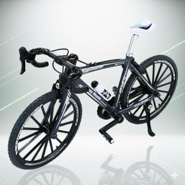 Imagem de Miniatura Bike SPEED Diecast 110 Metal Colecionável Articulada (20cm) 