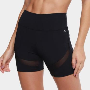 Imagem de Bermuda Vestem Bubble Feminina, Preto, GG