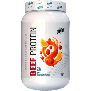 Imagem de Whey Beef Protein Laranja c/ Acerola 900g - Sharkpro Suplementos-Unissex