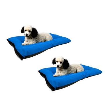 Imagem de 2x Cama Pet Colchonete Médio Futon para Cachorros Impermeável - Supri 