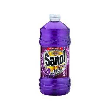 Imagem de Desinfetante de Lavanda 2 Litros - 2107 - SANOL, Lavanda, 2L
