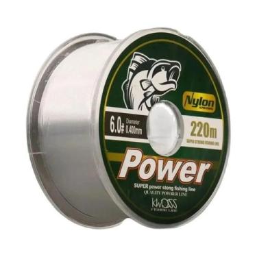 Imagem de Linha De Pesca De Carpa 220M Em Nylon Com Revestimento De Fluorocarbon