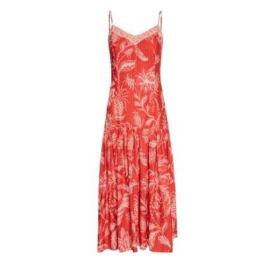 Imagem de Vestido Longo Farm Rio Amalfi Feminino-Feminino