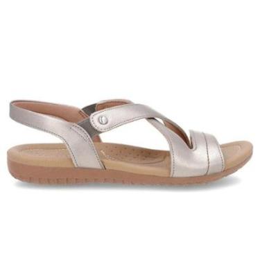 Imagem de Sandália Rasteira Feminina Elástico Aço Usaflex R1804-Feminino