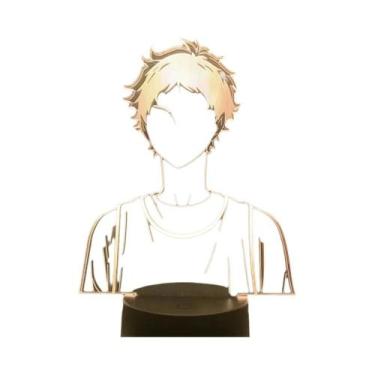 Imagem de Luz Noturna 3D Acrílica Para Quarto Infantil, Figura De Anime Haikyuu 
