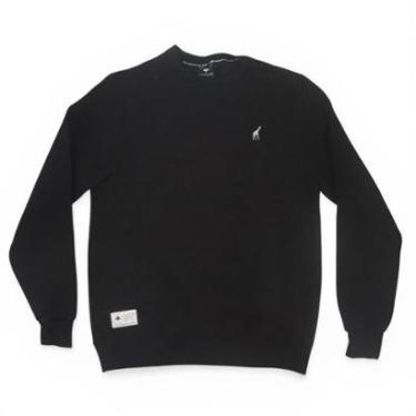 Imagem de Moletom LRG Careca 47 Crew Fleece - Preto-Masculino