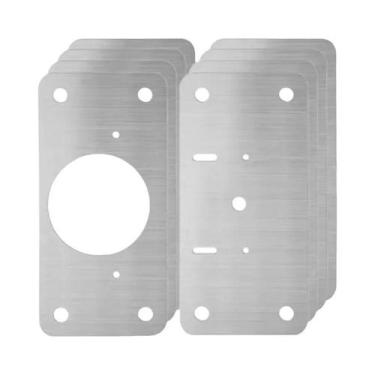 Imagem de Kit De Reparo Para Dobradiças De Portas De Armários Em Aço Inoxidável 