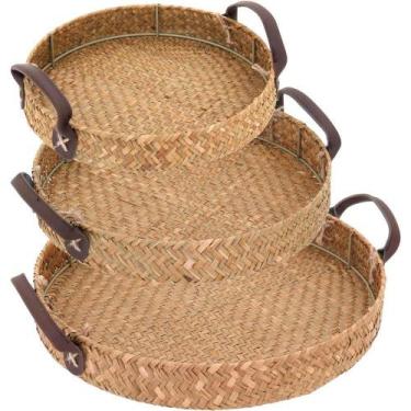 Imagem de Bandeja Fibra Natural 3Pç - NH