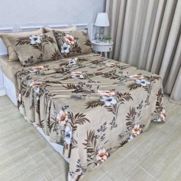 Imagem de Manta Queen Microfibra Estampada Antialérgica Toque Macio - Casa Mambe