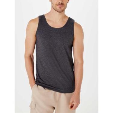 Imagem de Camiseta Regata Hering 0199 Masculina Slim Algodão T. P/XXG-Masculino