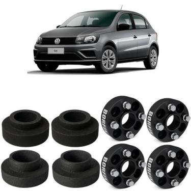 Imagem de Kit Lift 2 polegadas Espaçador 38mm Volks Gol G5 Em diante - Borfix