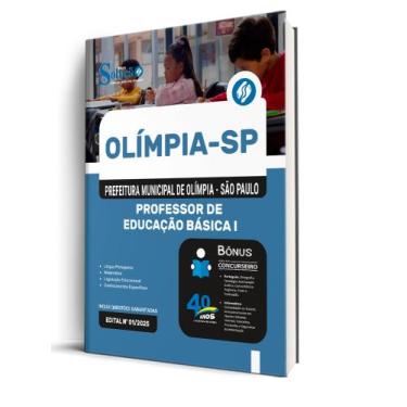 Imagem de Apostila Prefeitura de Olímpia - SP - Professor de Educação Básica I -