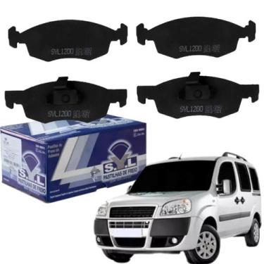 Imagem de Jogo Pastilhas de Freio Dianteira Fiat Doblô 1.3 1.6 16v 1.8 - SYL, PA