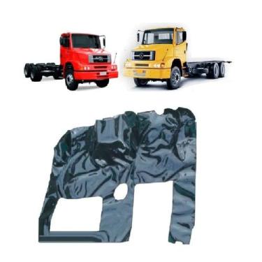 Imagem de Tapete Verniz Automotivo Caminhão Mercedes 1620 até 2011 Grafite - MAN