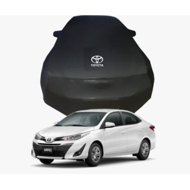 Imagem de Capa de Carro Toyota Yaris Sedan Tecido Lycra Premium - Cadilhe Capas,