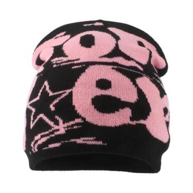 Imagem de Gorro Unissex De Inverno Estilo Hip-hop, Touca De Malha Quente Para Es