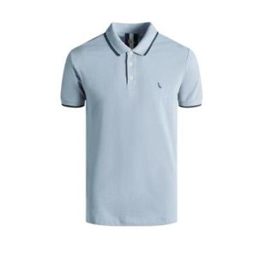 Imagem de Camisa Polo Reserva Friso Duplo Masculino Verde Oliva-Masculino