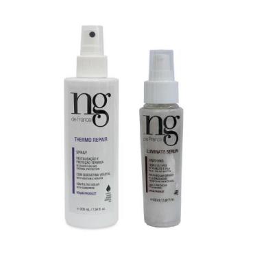 Imagem de Ng De France Kit Spray Thermo Repair Protetor térmico Filtro solar Cap